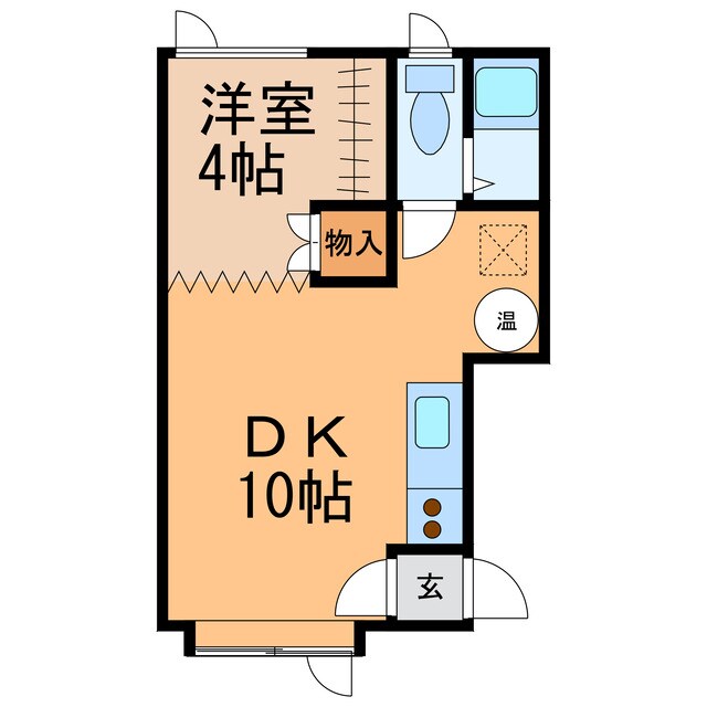 間取り図 ノースハイムＢ