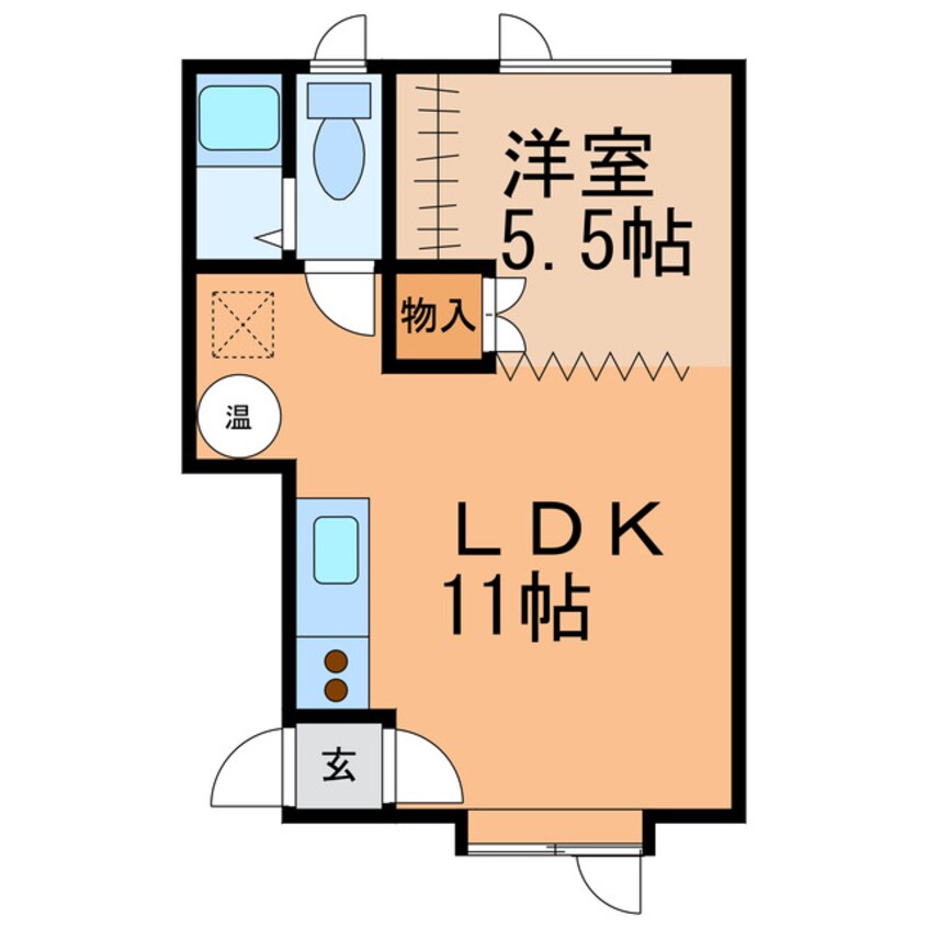 間取図 ノースハイムＢ