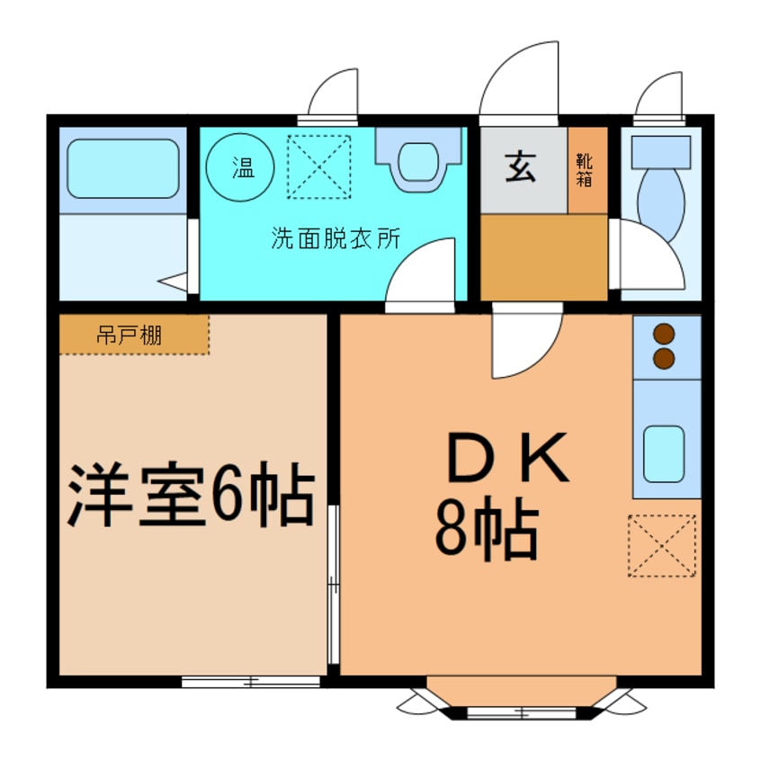 間取図 華ハイツ