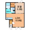 Regent　PrimeⅠ 1LDKの間取り