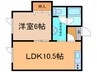 addie3(アディ) 1LDKの間取り