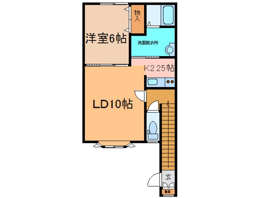 間取図 スペースⅤ・Ⅵ