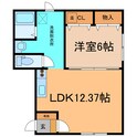 ミッキーの家Ⅰ・Ⅱの間取図