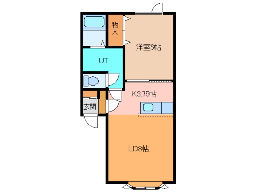 間取図 トゥインクルⅠ