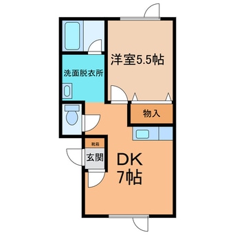 間取図 コーポハピネス
