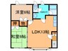 ヴィラフレール１７ 2LDKの間取り
