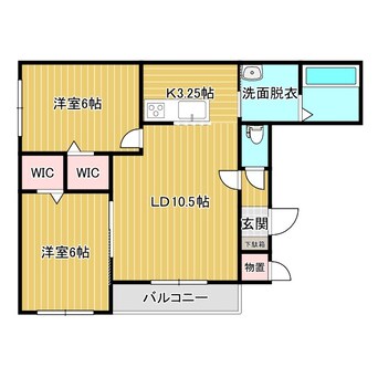 間取図 仮）西17南36AP