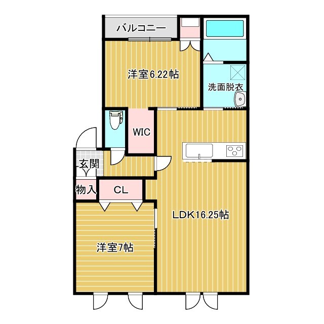 間取り図 ROTHTLE（ロストル）