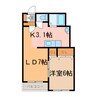 ロイヤル弐番館 1LDKの間取り