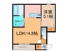 OWL(アウル)Ⅰ 1LDKの間取り