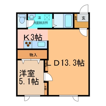 間取図 アルムレジェンドⅢ