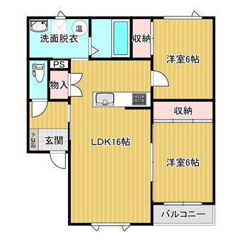 間取図 GRAN MEZON　A棟