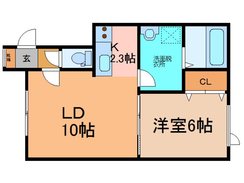 間取図 Lovege（ラベージ）