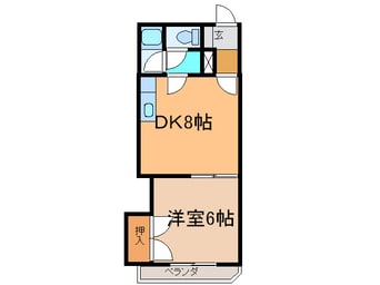 間取図 コーポラスＮＡＯ