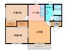 PRIDE 2LDKの間取り