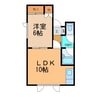 Comfort16 1LDKの間取り