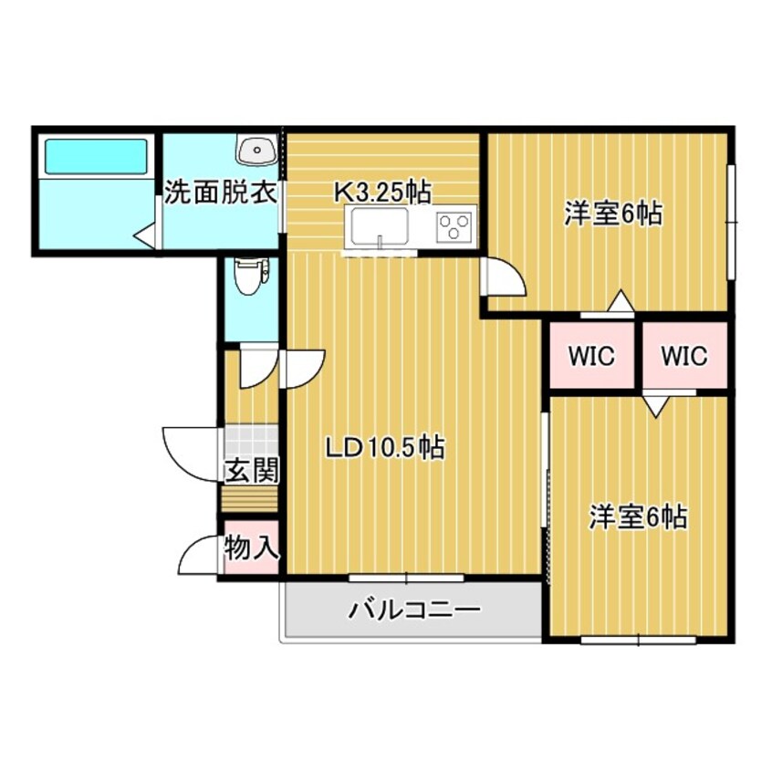 間取図 仮）西17南36AP