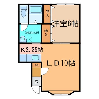 間取図 ソシエⅠ・Ⅱ