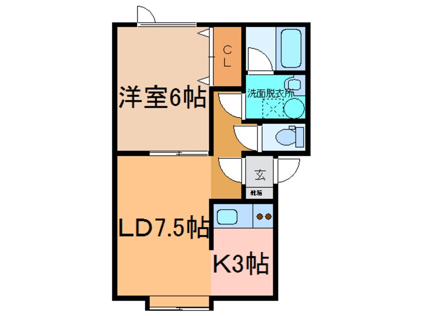 間取図 ＯａｋⅦ