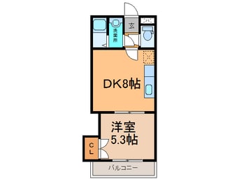間取図 ハイグレースＡ（西23条）