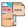 パティシエ 1LDKの間取り