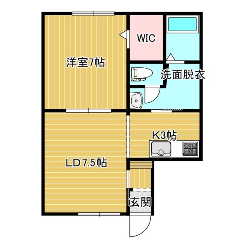 間取図 仮称）西16南6AP