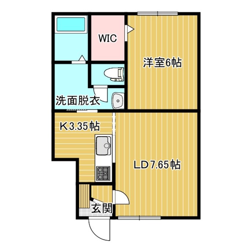 間取図 仮称）西16南6AP
