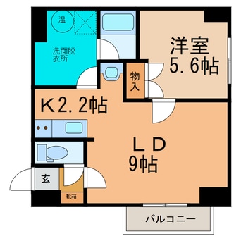 間取図 フォーレストインみなみ野②