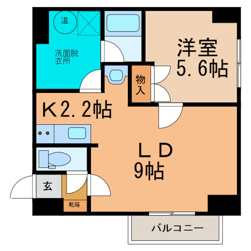 間取図 フォーレストインみなみ野②