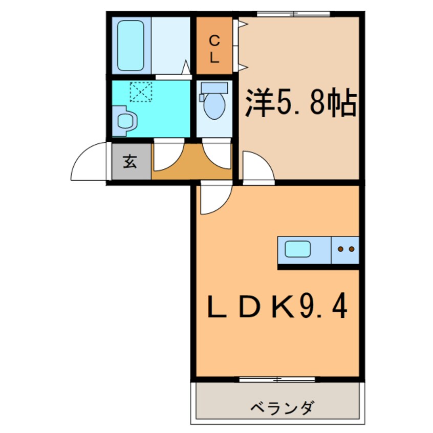 間取図 Door