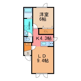 間取図 オーブ・Ⅲ
