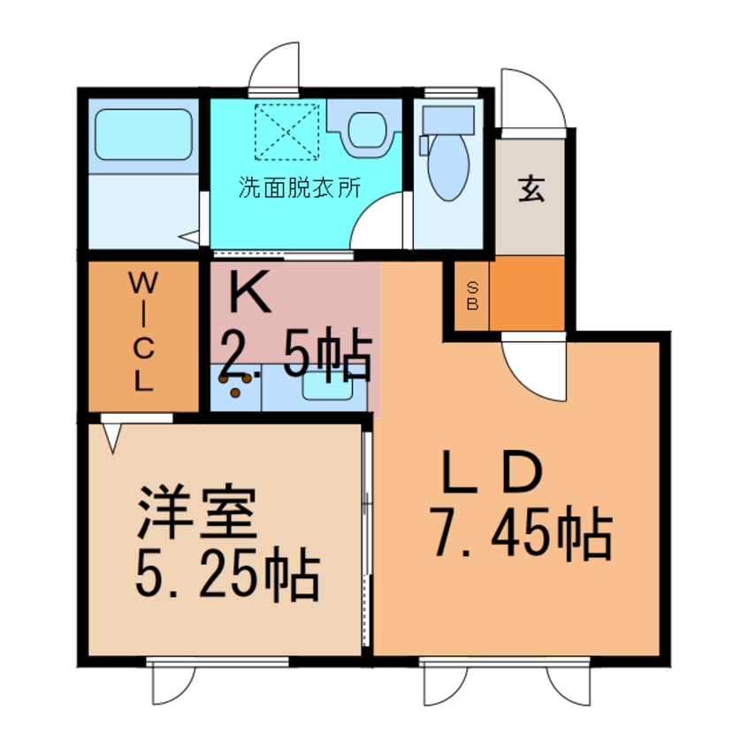 間取図 アミュレット・Ⅰ