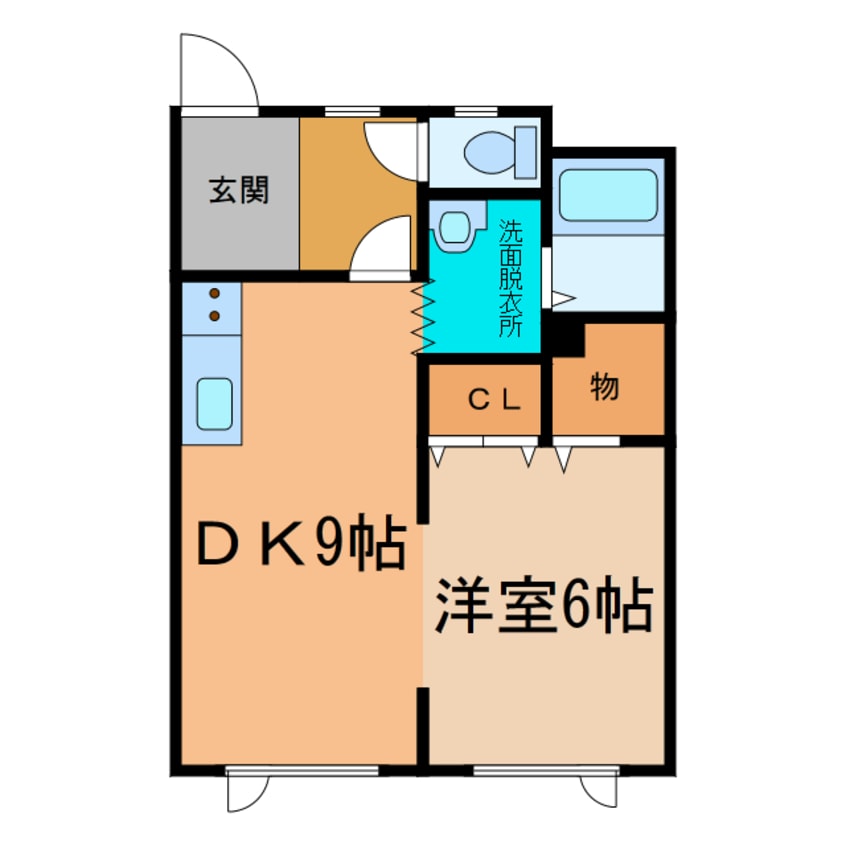 間取図 コーポ柏