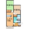 ボヌール171 2LDKの間取り