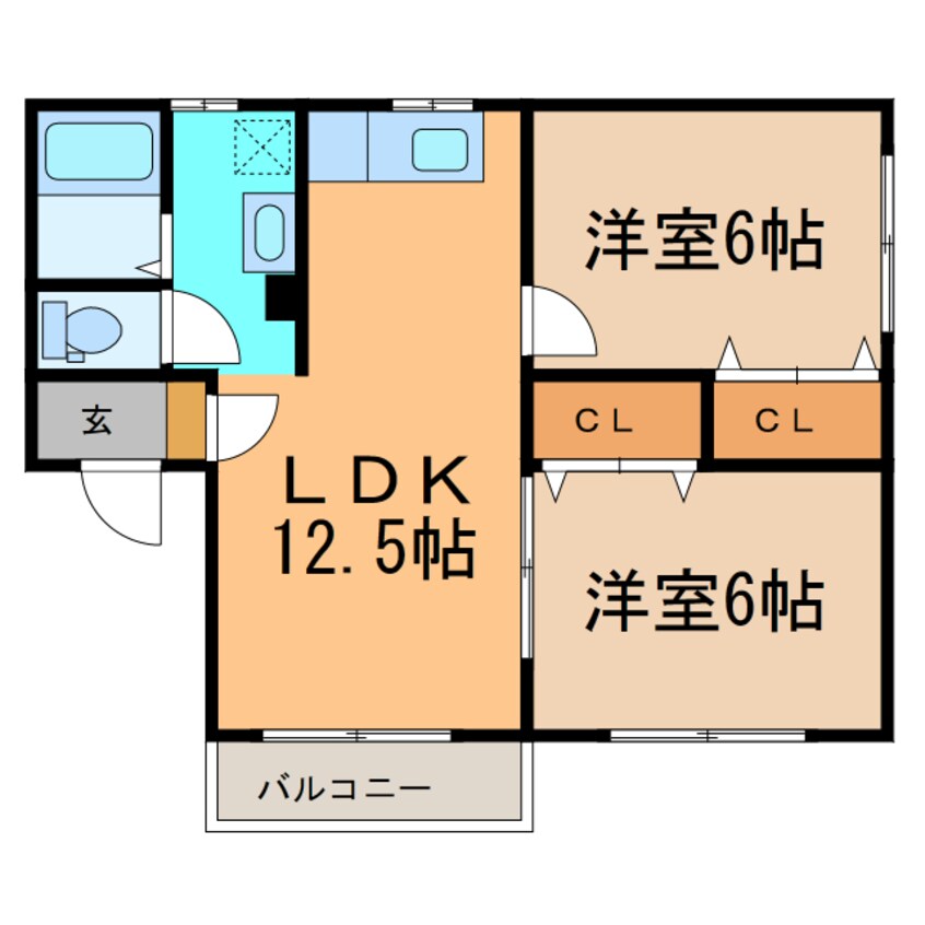 間取図 サブリナ19