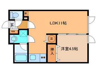 間取図 ラペル241B