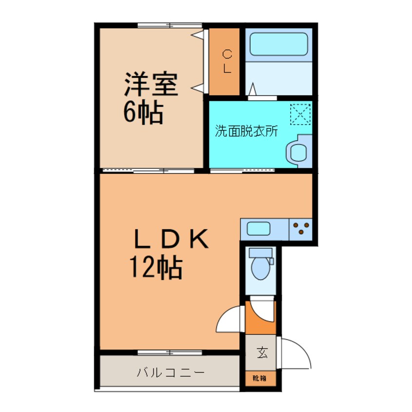 間取図 CLASSE(クラズ)Ⅷ