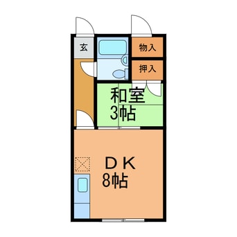 間取図 ハイツポプラ
