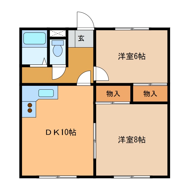 間取り図 メゾン柏林台