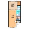 ＦＲＥＡ 1LDKの間取り