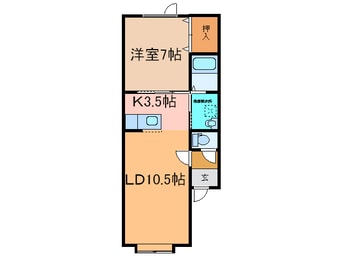 間取図 casa soleadaⅠ・Ⅱ（カーサソリーダ）