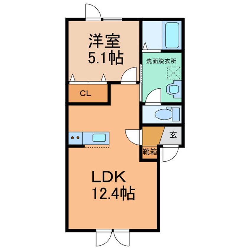 間取図 LIFE・Ⅳ
