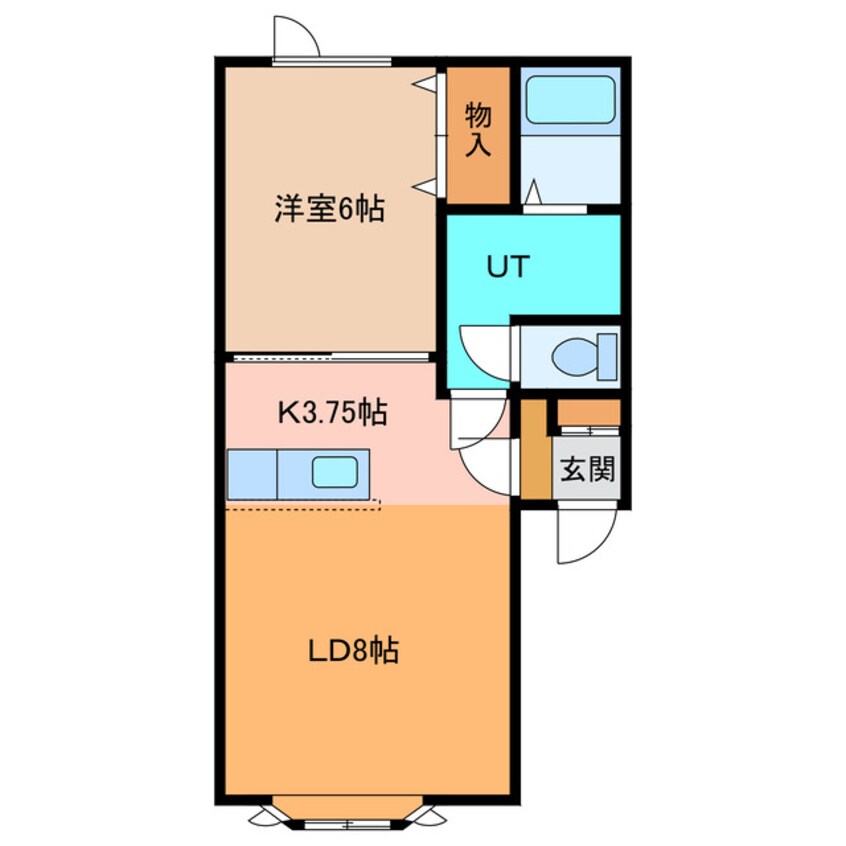 間取図 トゥインクルⅠ