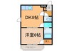 マーベリック帯広 1DKの間取り