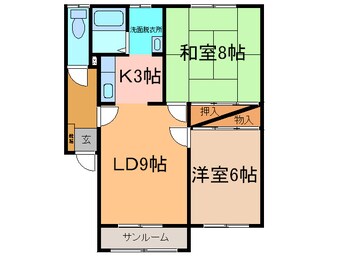 間取図 リッチハウスB