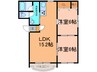 あすなろ壱番館 2LDKの間取り