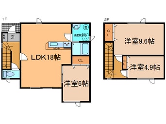 間取図 マル太くんランド　2階建