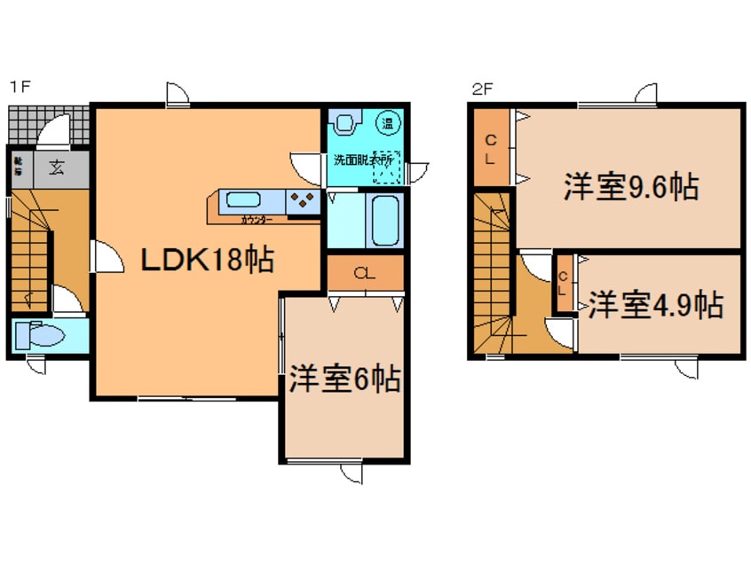 間取図 マル太くんランド　2階建