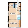 Ｐｅｒａｚｚｉ若竹 1LDKの間取り