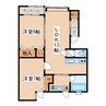 カーサグラシア（CASA GRASIA） 2LDKの間取り
